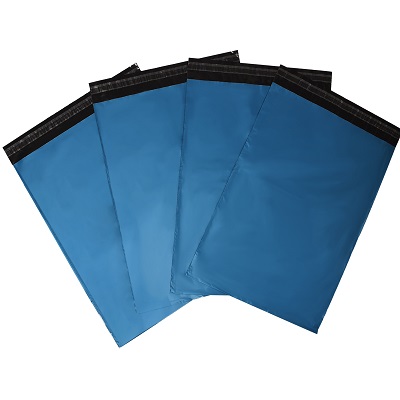 1000 x Metallic Blue Mailing Bags 13" x 19" (330x485mm) Postal Packaging